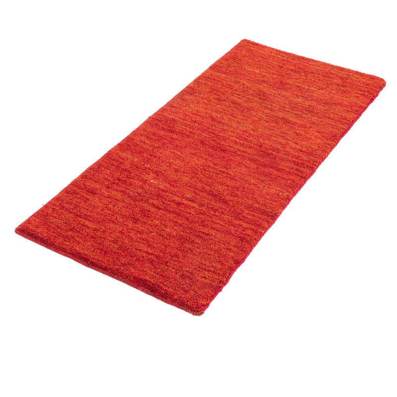 Loper Gabbeh Tapijt - Loribaft Indus - 107 x 47 cm - rood