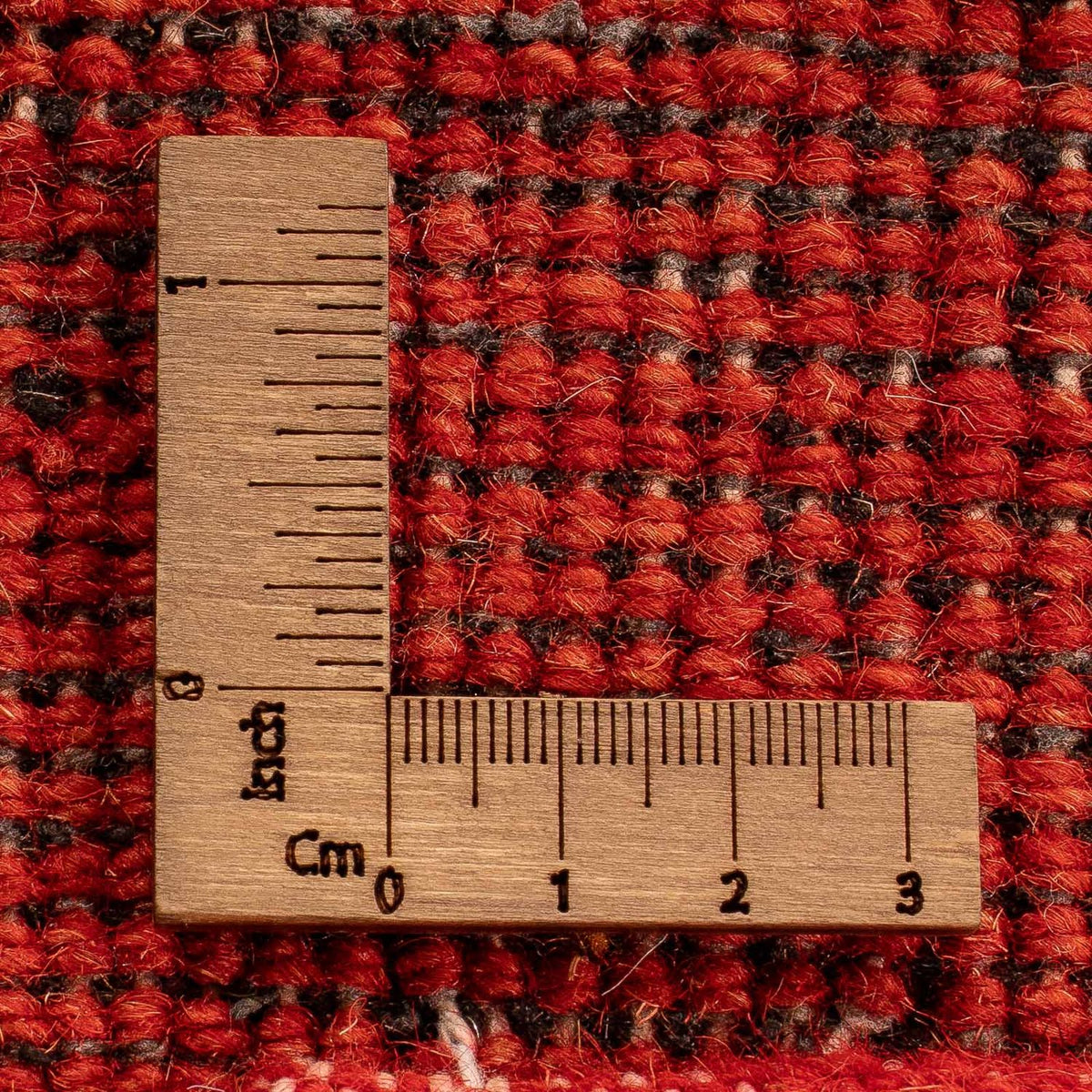 Gabbeh tapijt - Indus - 142 x 74 cm - donkerrood