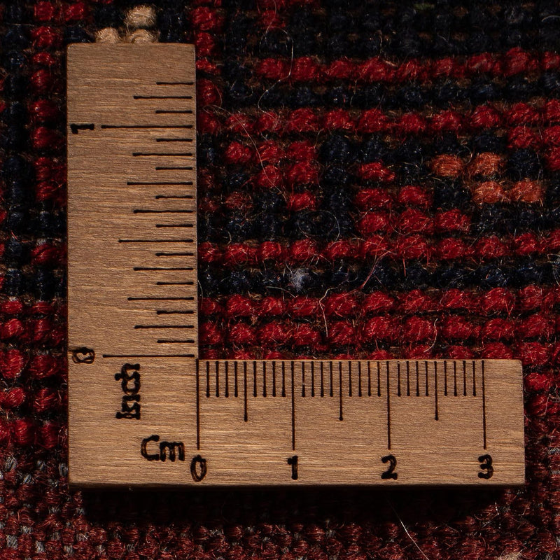 Loper Afghaans tapijt - 356 x 82 cm - donkerrood