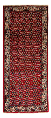 Loper Perzisch tapijt - Mir - 203 x 77 cm - donkerrood