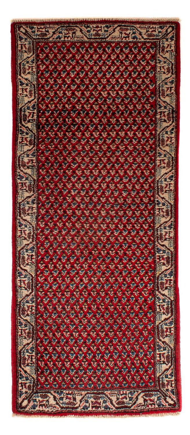 Loper Perzisch tapijt - Mir - 203 x 77 cm - donkerrood