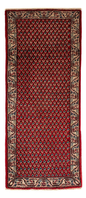 Loper Perzisch tapijt - Mir - 203 x 77 cm - donkerrood