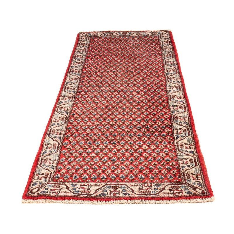 Loper Perzisch tapijt - Mir - 203 x 77 cm - donkerrood