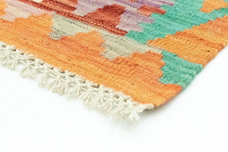 Kelim tapijt - Oosters - 152 x 102 cm - oranje