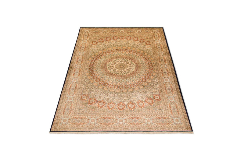Zijden tapijt - Kashmir Silk - 287 x 197 cm - veelkleurig