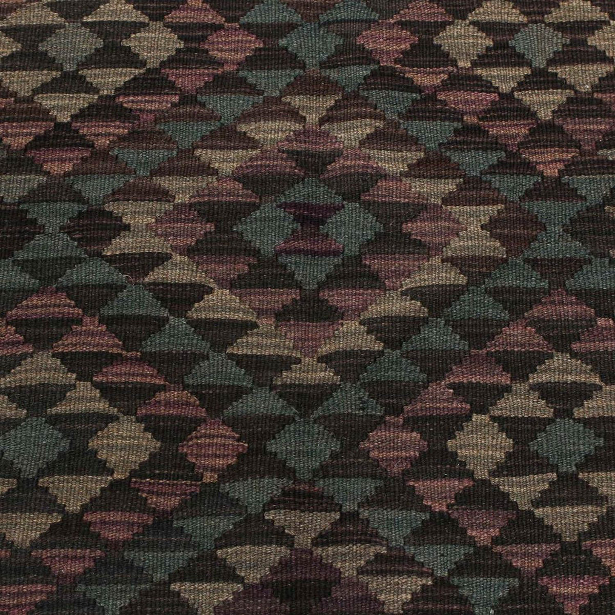 Kelim tapijt - Splash - 201 x 163 cm - veelkleurig