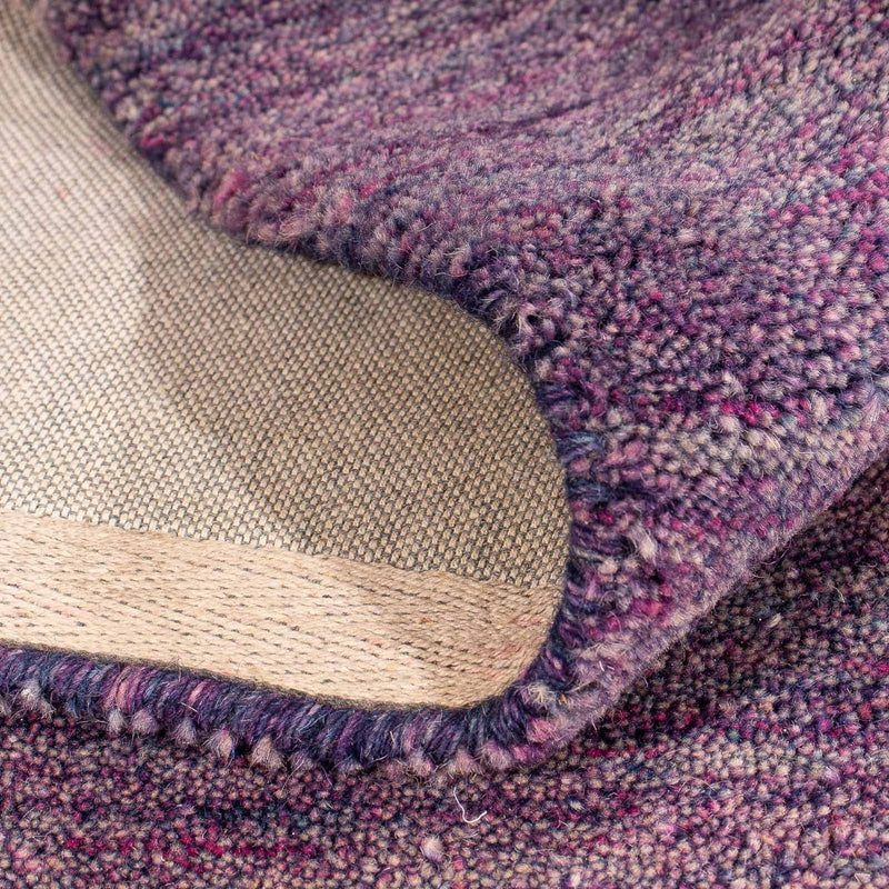Wollen tapijt - 202 x 143 cm - paars