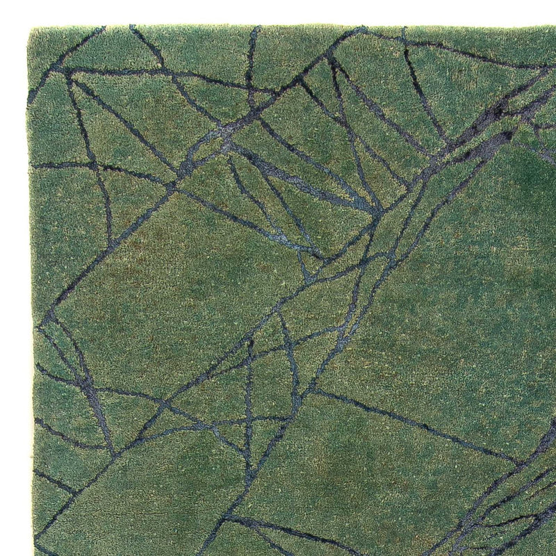 Wollen tapijt - 247 x 147 cm - groen