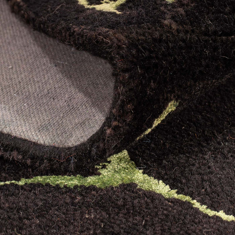 Wollen tapijt - 240 x 147 cm - donkerblauw