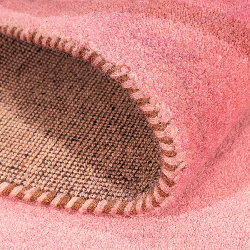 Wollen tapijt - 200 x 140 cm - licht rood