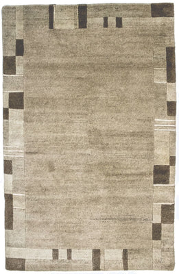 Nepal tapijt - 181 x 121 cm - veelkleurig