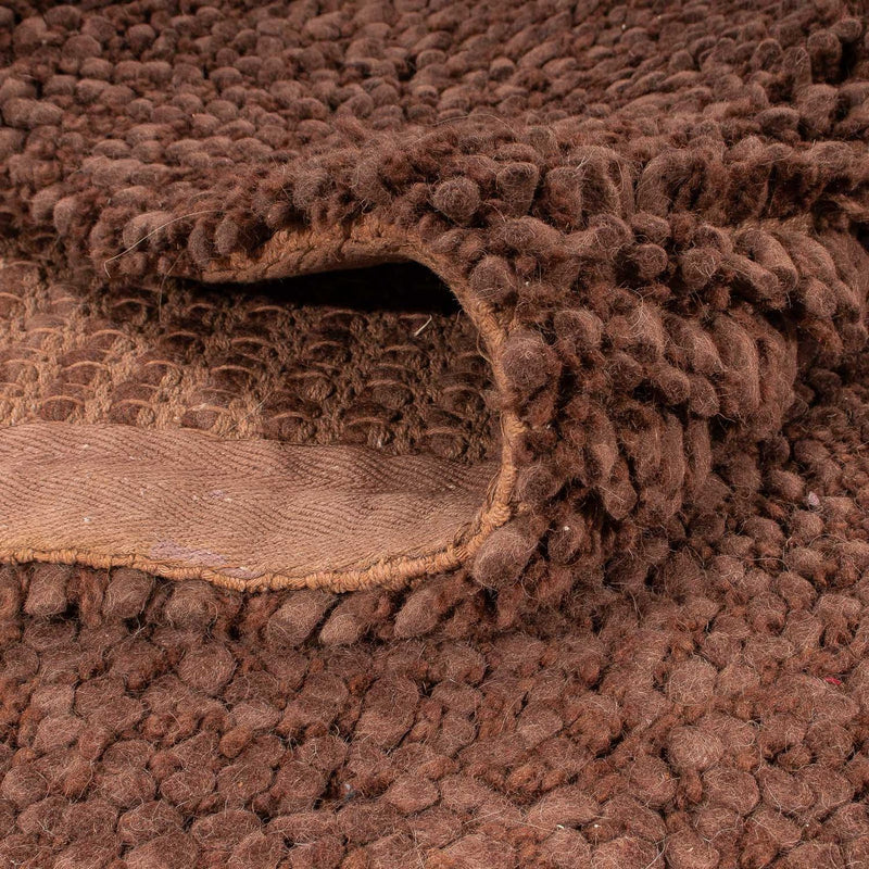 Hoogpolig tapijt - 230 x 150 cm - bruin