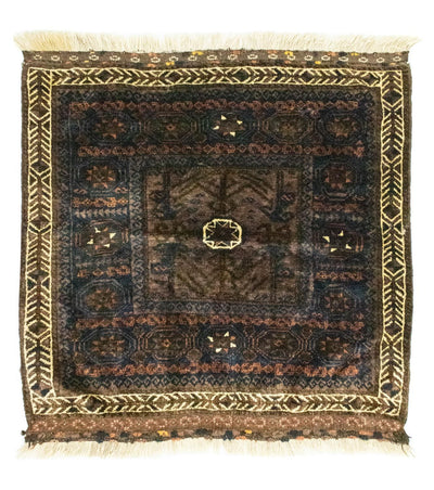 Afghaans tapijt 80x80cm - Oosters Tapijt