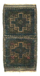 Afghaans tapijt 47x25cm - Oosters Tapijt