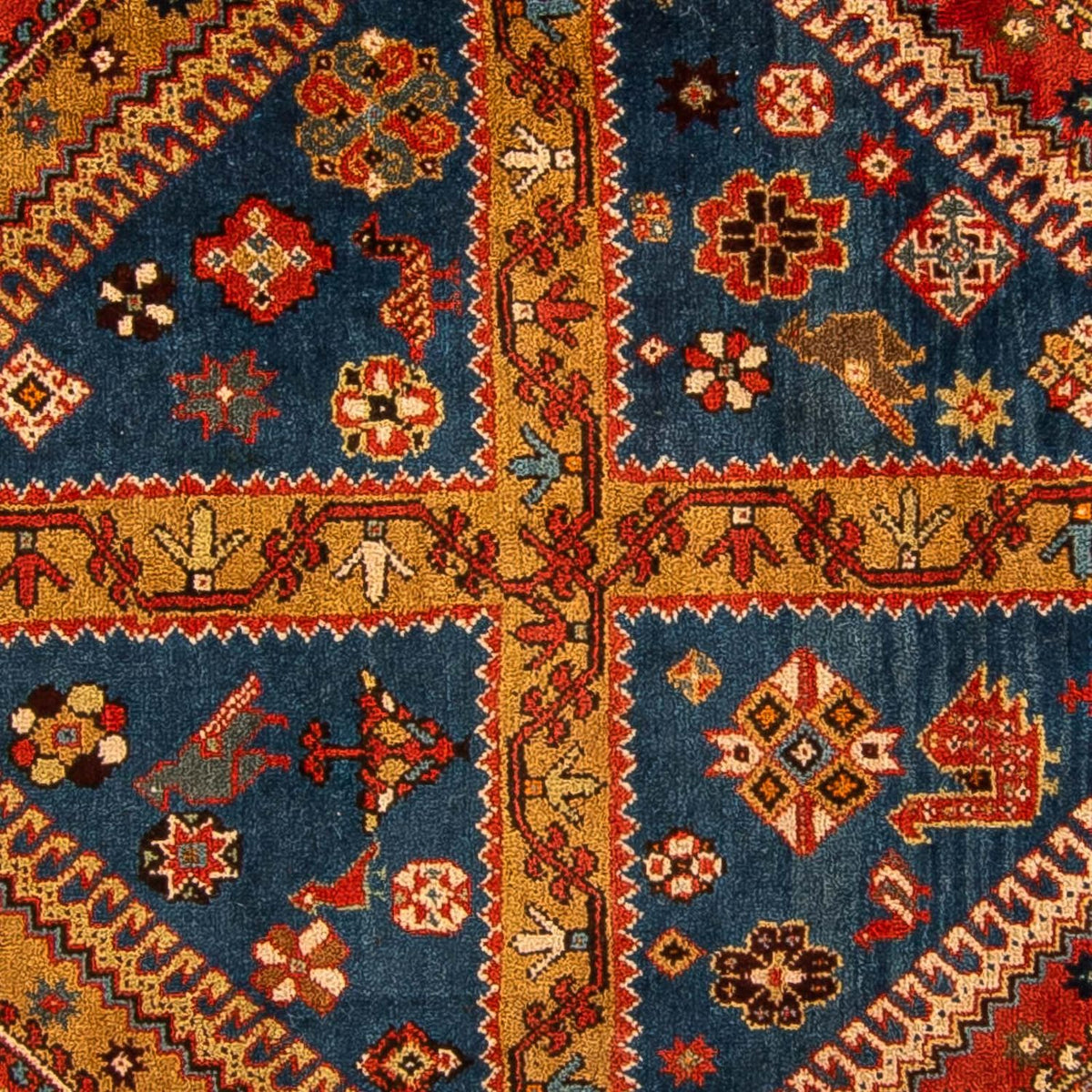 Perzisch Tapijt - Nomadisch - 210 x 180 cm - donkerblauw