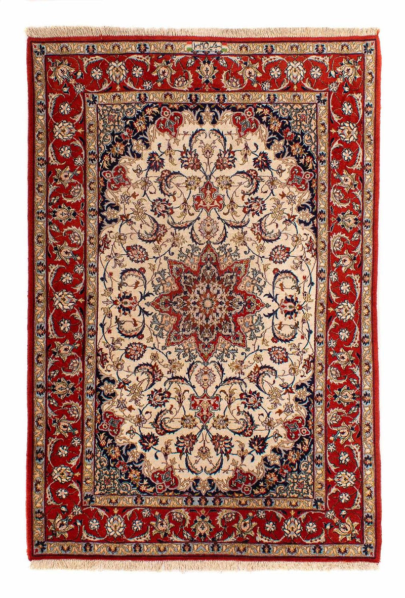 Perzisch tapijt - Isfahan - Premium - 166 x 110 cm - beige