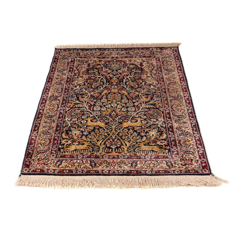 Oosters tapijt - Indus - 123 x 81 cm - donkerblauw