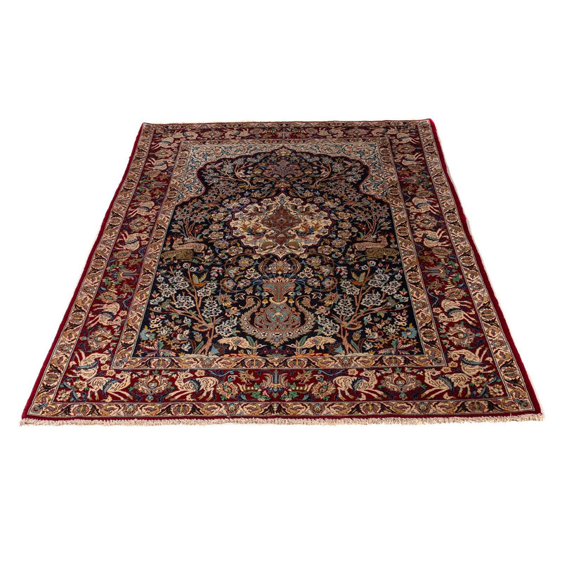 Perzisch tapijt - Isfahan - Premium - 173 x 117 cm - donkerblauw