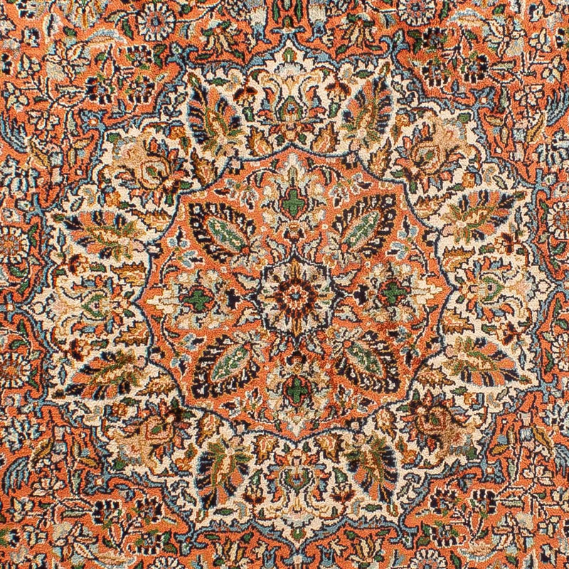 Zijden tapijt - Kashmir Silk - 182 x 121 cm - lichtbruin