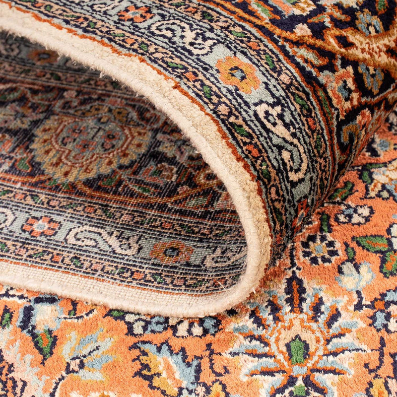 Zijden tapijt - Kashmir Silk - 182 x 121 cm - lichtbruin