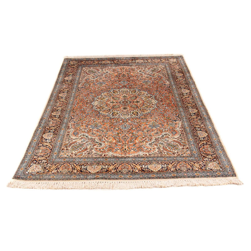 Zijden tapijt - Kashmir Silk - 182 x 121 cm - lichtbruin