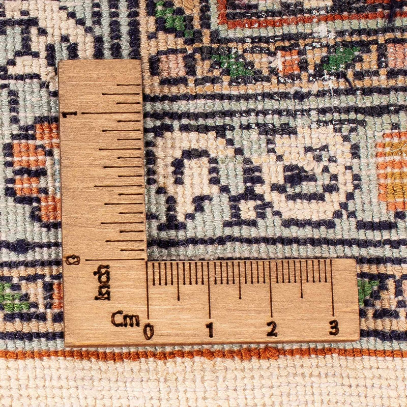 Zijden tapijt - Kashmir Silk - 182 x 121 cm - lichtbruin