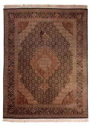 Perzisch tapijt - Tabriz - Royal - 202 x 150 cm - bruin