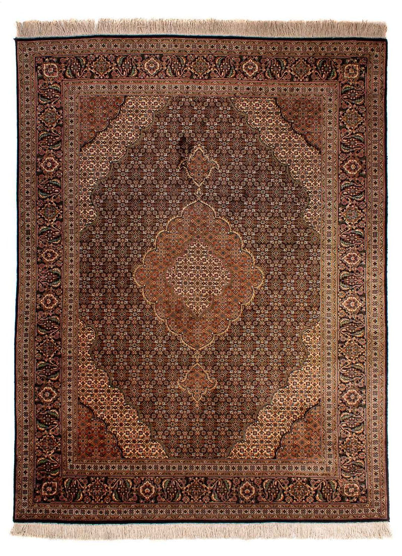 Perzisch tapijt - Tabriz - Royal - 202 x 150 cm - bruin