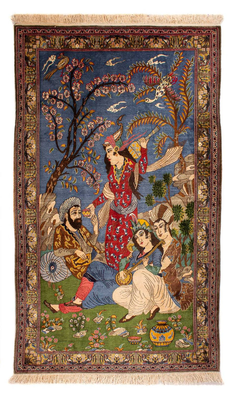 Perzisch tapijt - Tabriz - Royal - 198 x 117 cm - veelkleurig