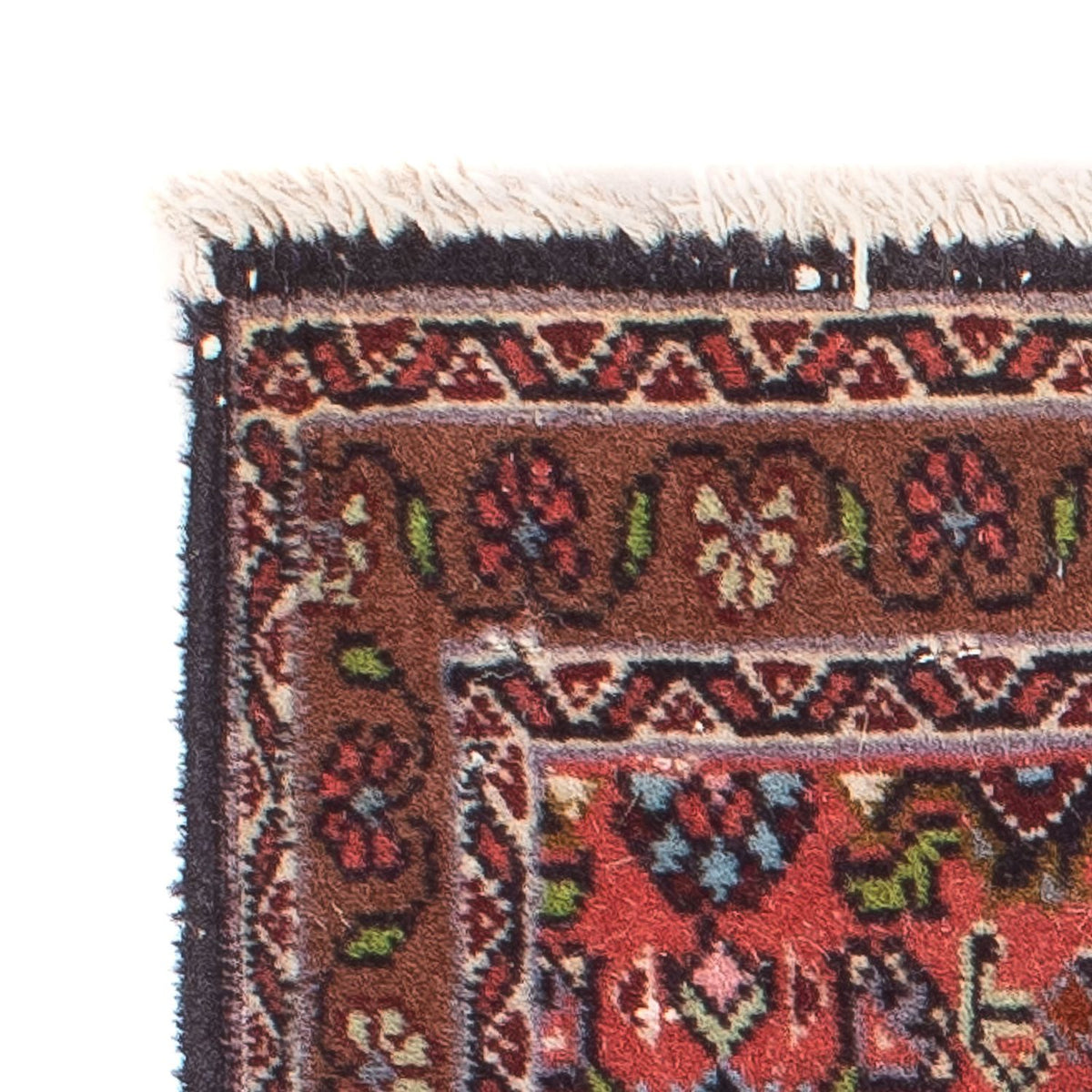 Perzisch tapijt - Bijar - 60 x 40 cm - licht rood