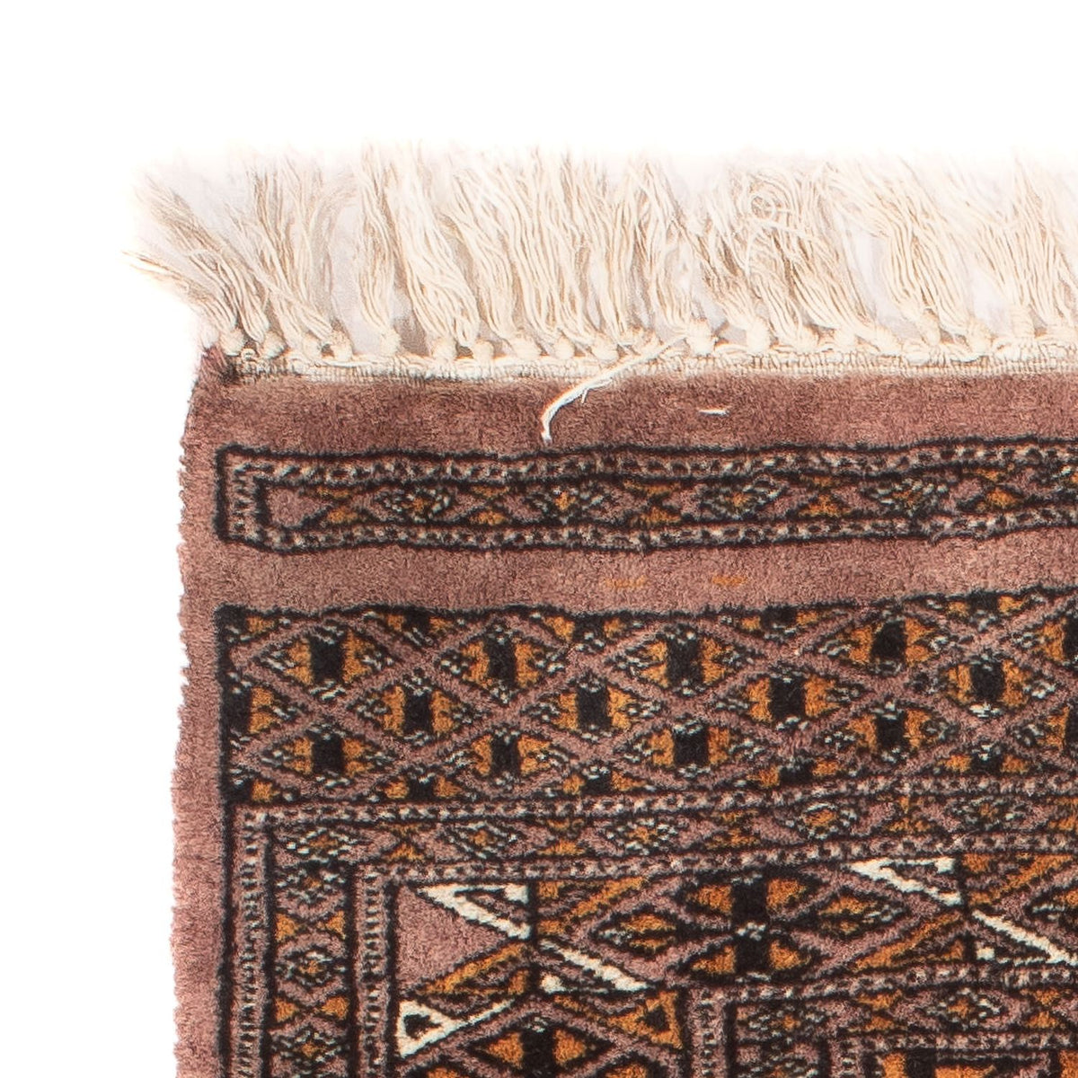 Pakistaans tapijt - 77 x 61 cm - bruin