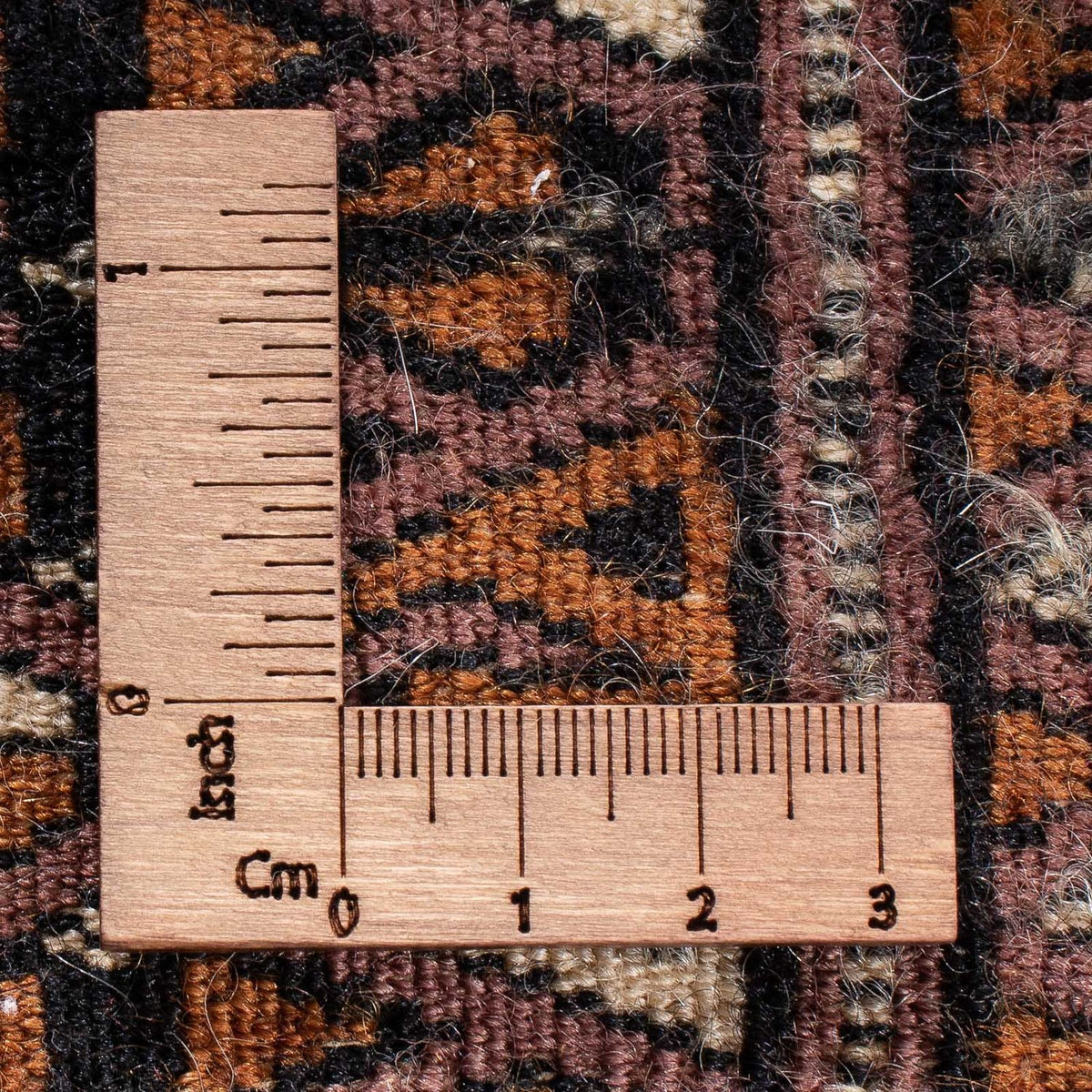 Pakistaans tapijt - 77 x 61 cm - bruin