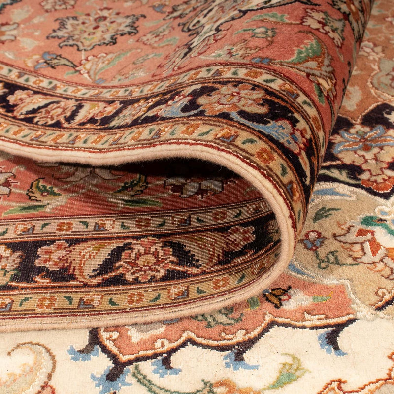 Perzisch tapijt - Tabriz - Royal - 300 x 246 cm - beige