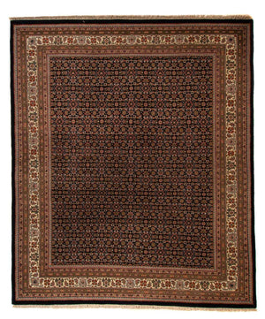 Oosters tapijt - Bijar - Indus - 306 x 254 cm - donkerblauw