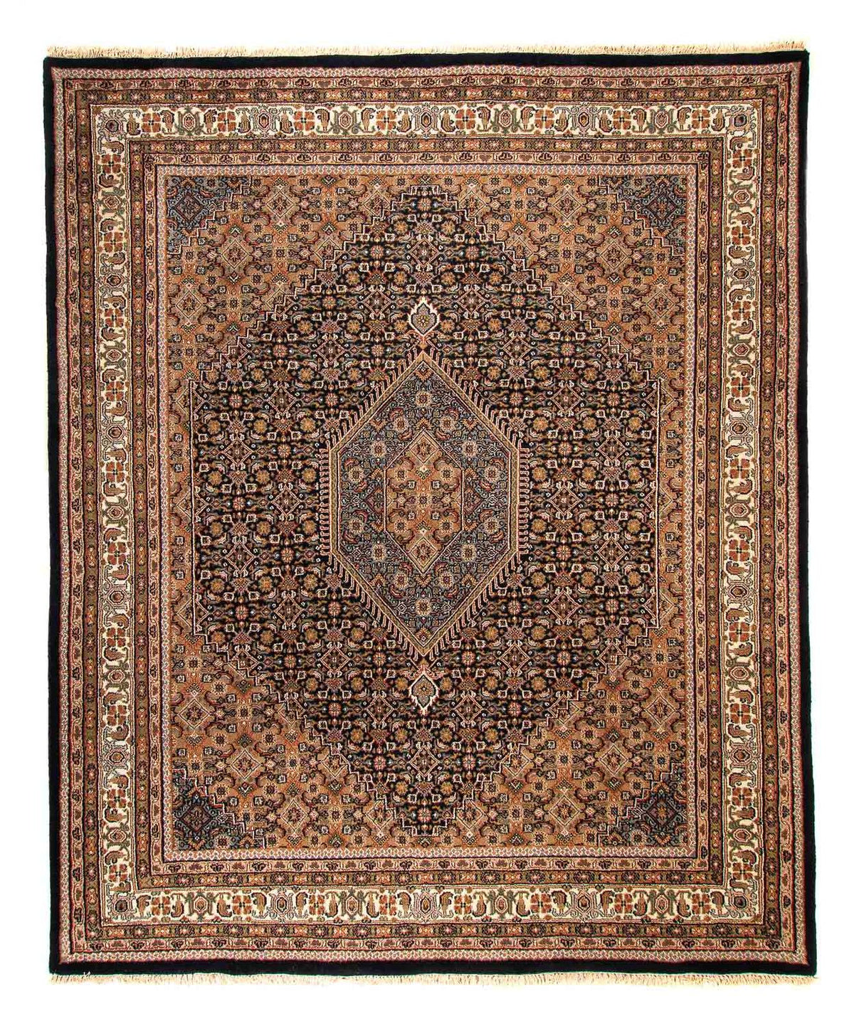 Oosters tapijt - Bijar - Indus - 306 x 250 cm - donkerblauw