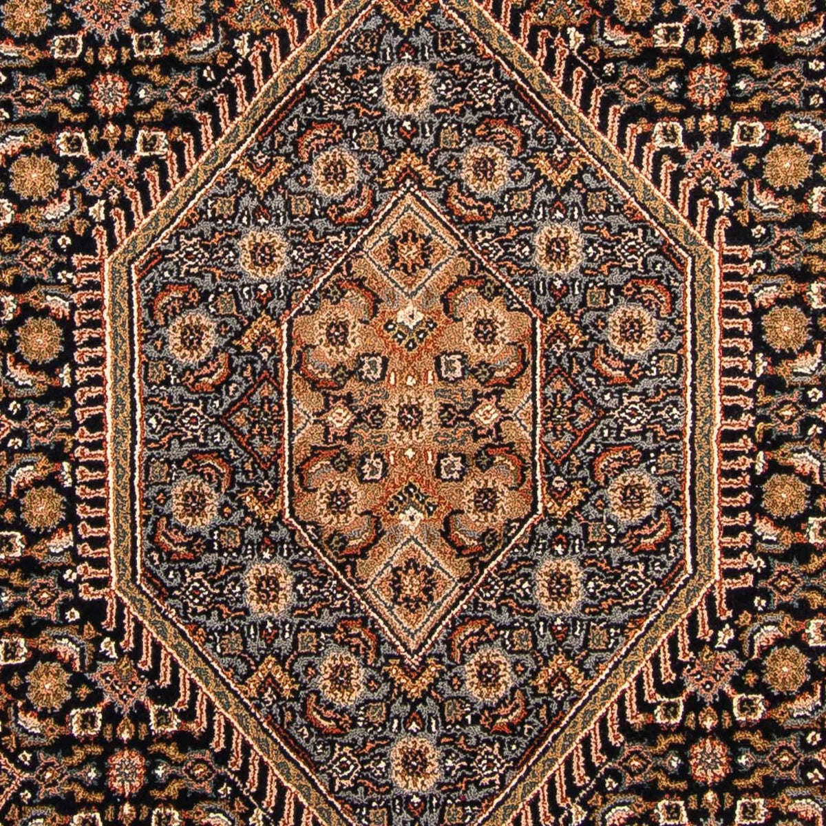 Oosters tapijt - Bijar - Indus - 306 x 250 cm - donkerblauw