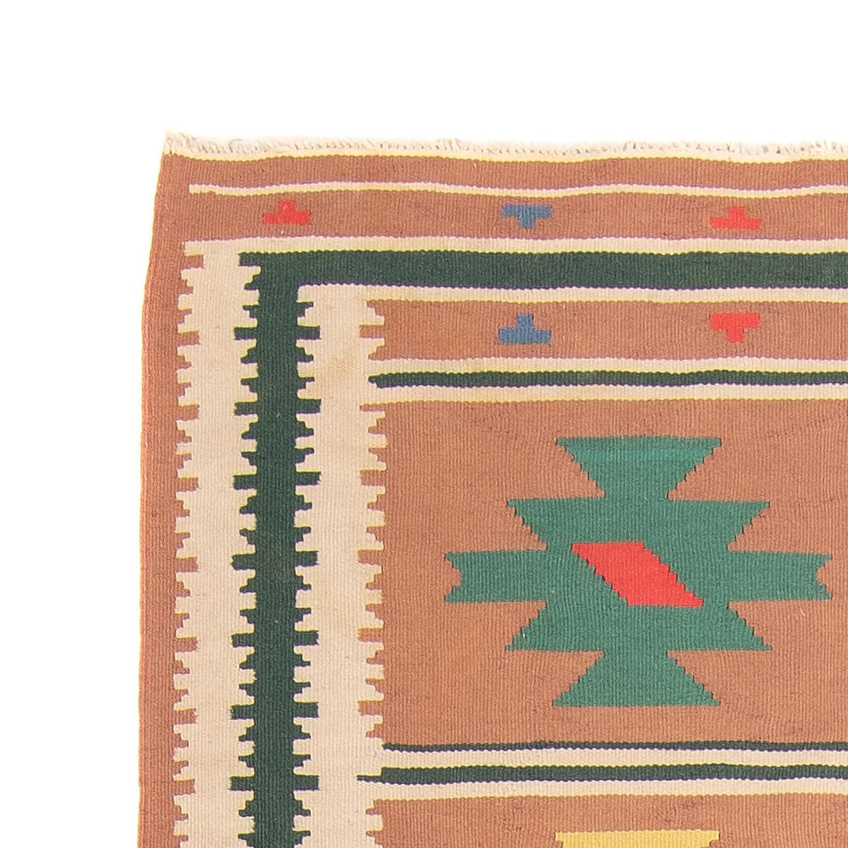 Kelim tapijt - Trendy - 215 x 135 cm - lichtbruin