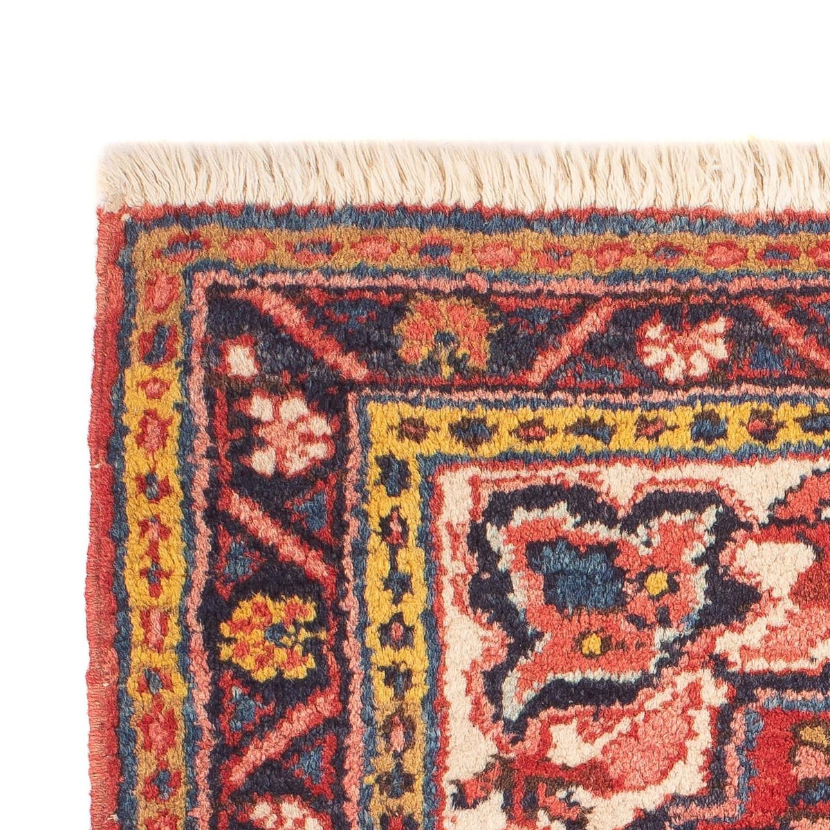 Perzisch Tapijt - Nomadisch vierkant  - 92 x 82 cm - donkerrood