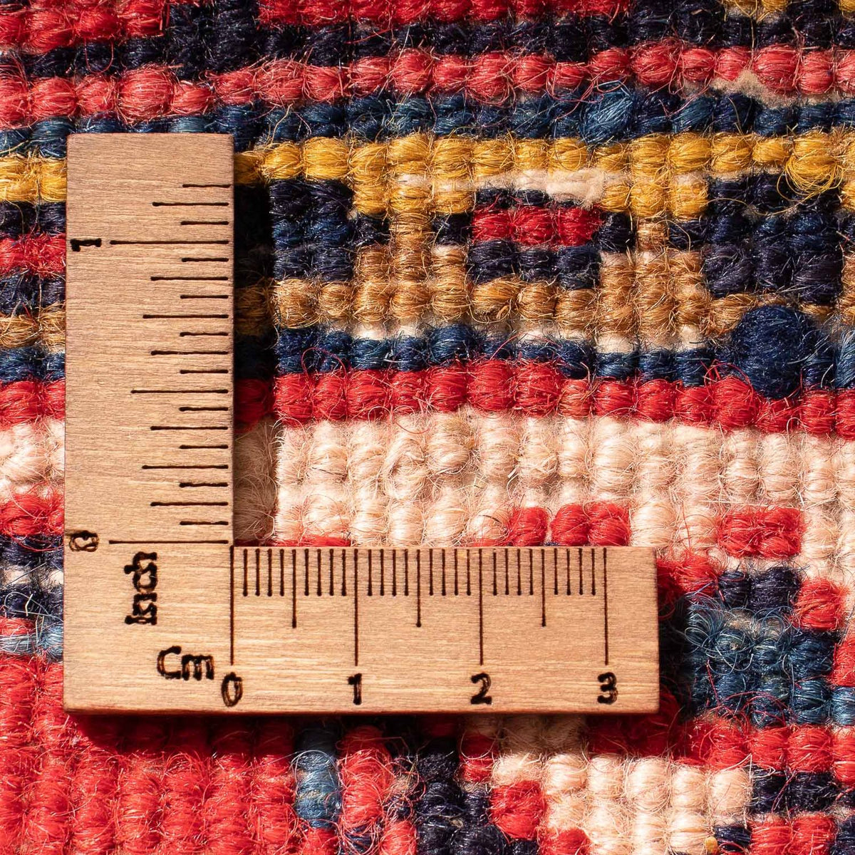 Perzisch Tapijt - Nomadisch vierkant  - 92 x 82 cm - donkerrood