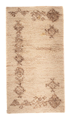 Berber tapijt - 100 x 52 cm - beige