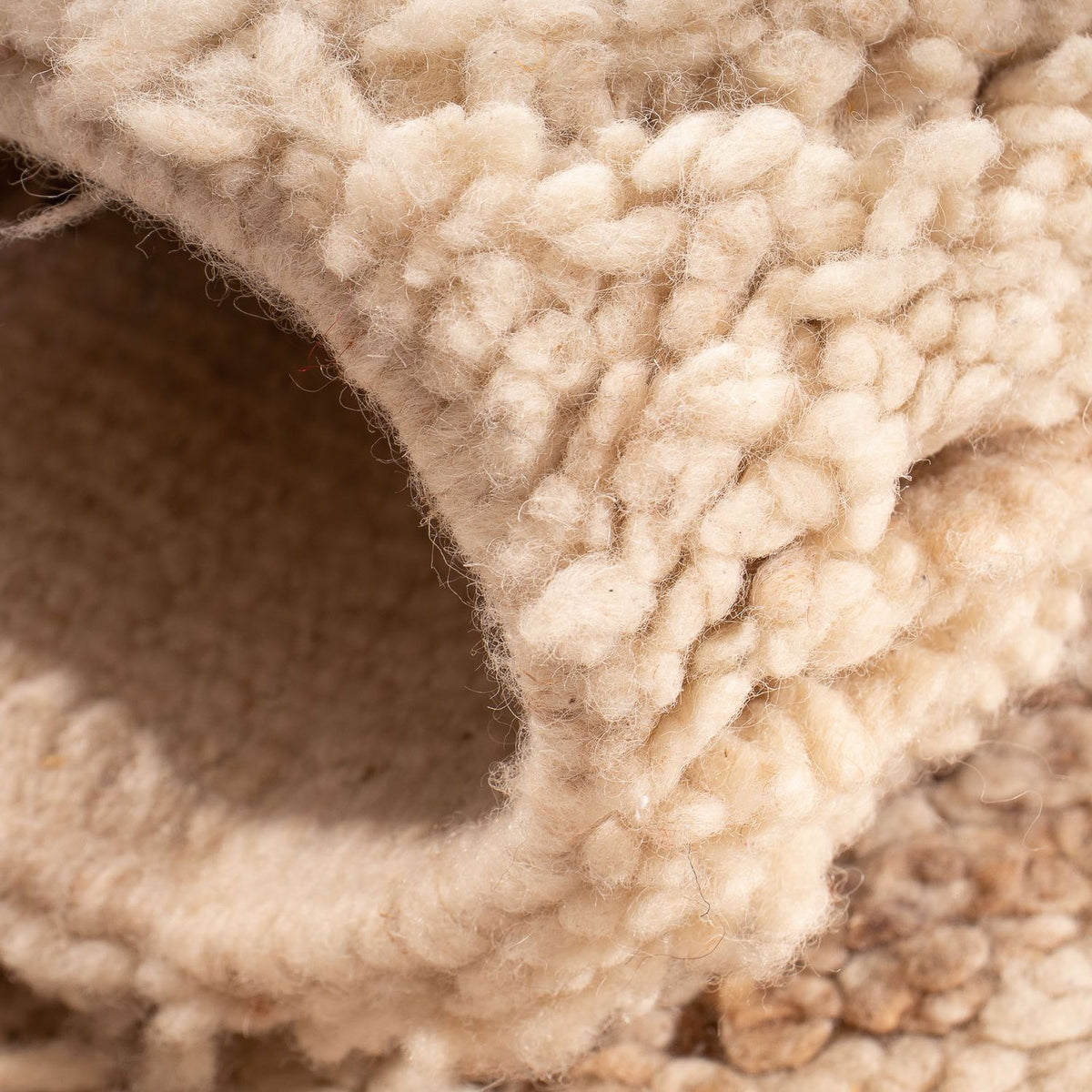 Berber tapijt - 100 x 52 cm - beige