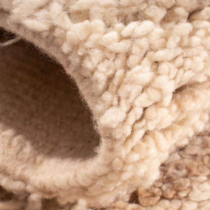 Berber tapijt - 100 x 52 cm - beige