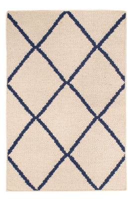 Kelim tapijt - Trendy - 90 x 60 cm - beige