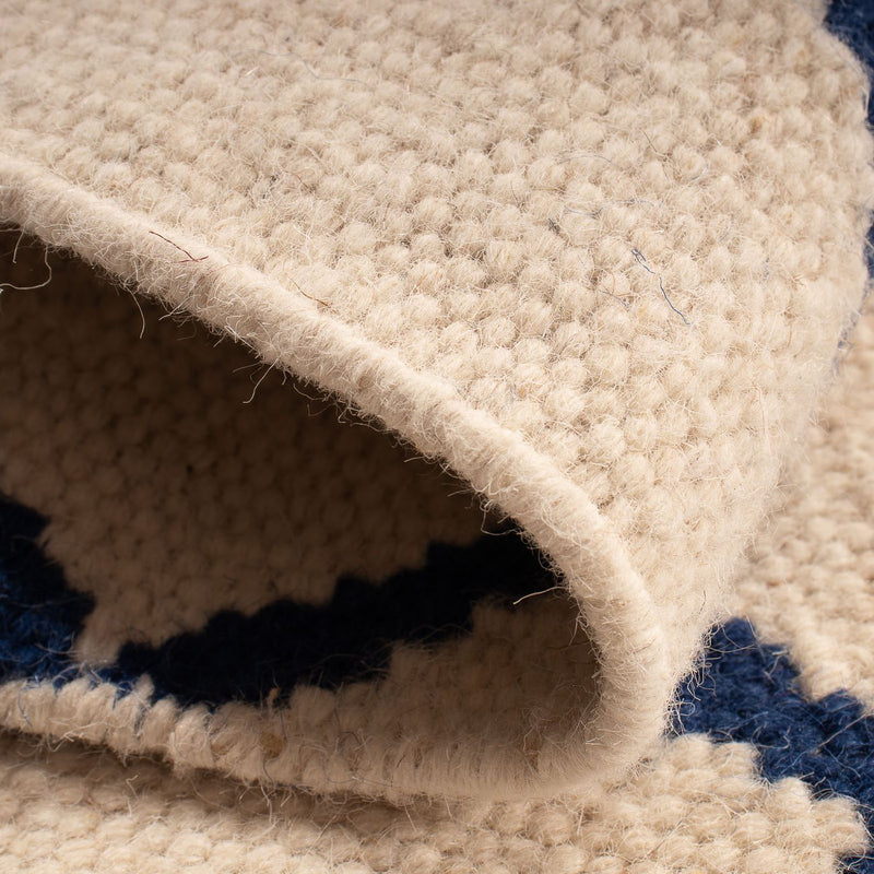 Kelim tapijt - Trendy - 90 x 60 cm - beige