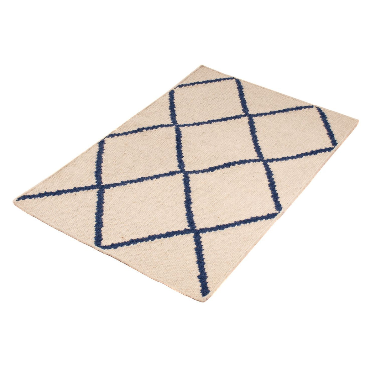 Kelim tapijt - Trendy - 90 x 60 cm - beige