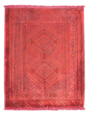 Pakistaans tapijt - 89 x 68 cm - rood