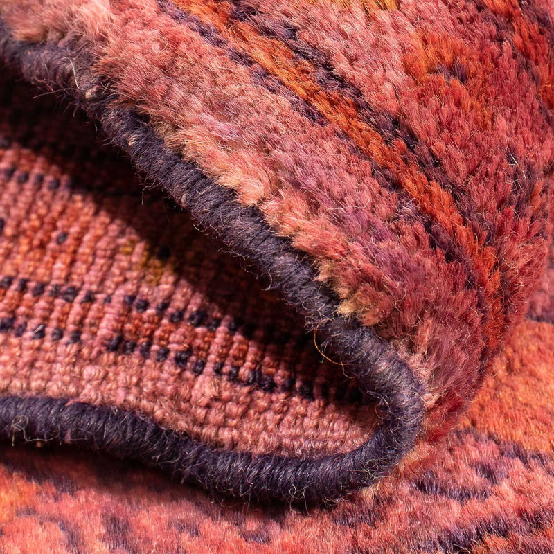 Turkaman tapijt - 80 x 67 cm - licht rood