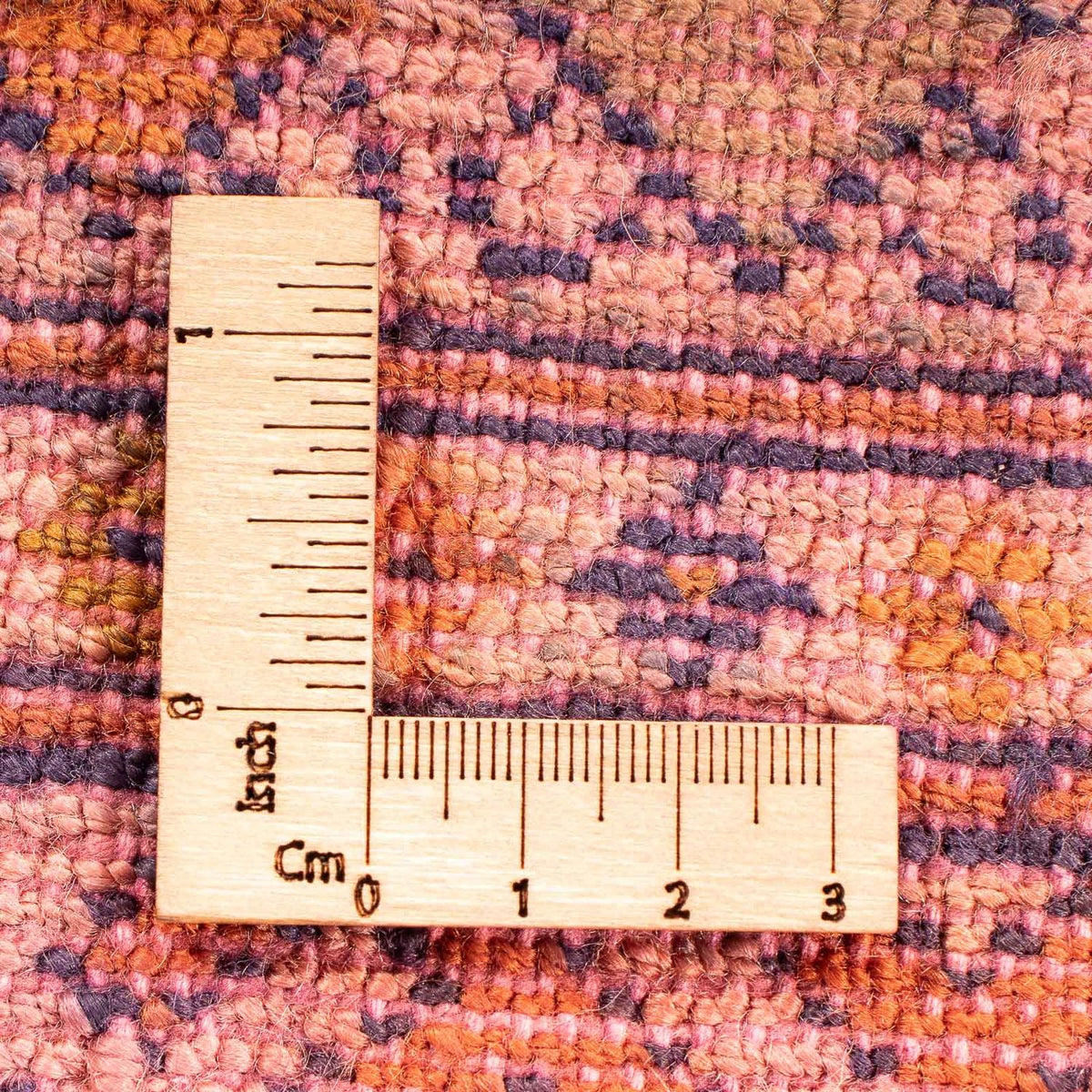 Turkaman tapijt - 80 x 67 cm - licht rood