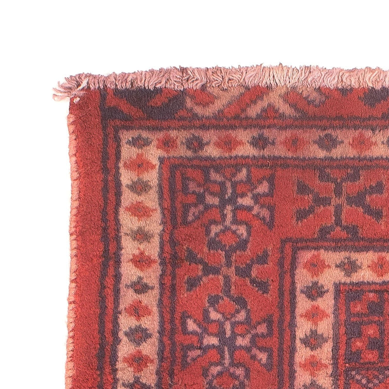 Turkaman tapijt - 86 x 57 cm - donkerrood