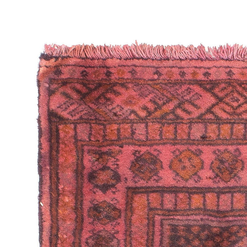 Turkaman tapijt - 86 x 63 cm - licht rood